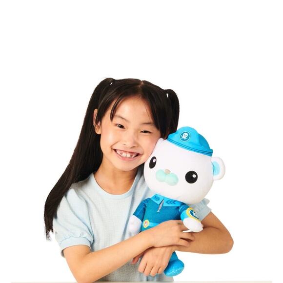 Octonauts Above & Beyond,Talking Plush Captain Barnacles Stuffed Animal - Picture 5 of 6